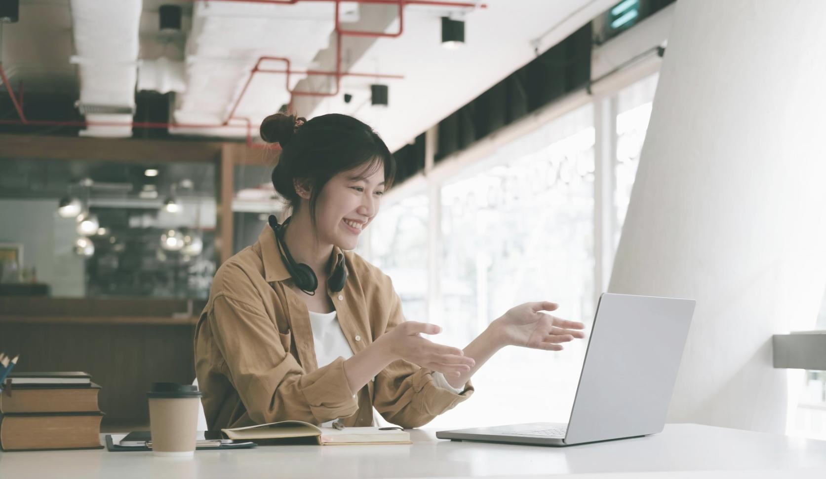 Developer working on blockchain interoperability solutions